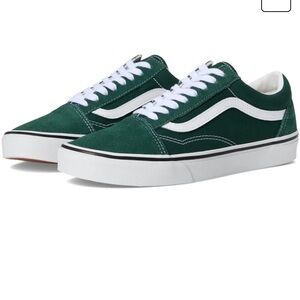 Vans Green Old Schools